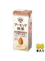 グリコ アーモンド効果 3種のナッツ 砂糖不使用 200ml 紙パック 96本 (24本入×4 まとめ買い) アーモンド飲料 アーモンドミルク 砂糖不使用