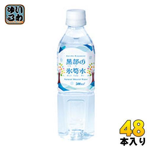 黒部の氷筍水 500ml ペットボトル 48本 （24本入×2 まとめ買い） 5,706円