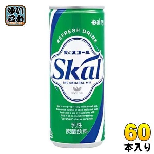 南日本酪農 スコール ホワイト 250ml 缶 60本 （20本入×3 まとめ買い） 炭酸飲料 4,607円