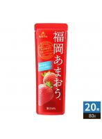 ゴールドパック 福岡あまおう 80g パウチ 20本入 果汁飲料 冷凍可能 期間限定