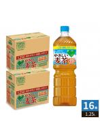 サントリー GREEN DA・KA・RA グリーンダカラ やさしい麦茶 1.25L ペットボトル 16本 （8本入×2 まとめ買い） お茶 むぎ茶 カフェインゼロ ミネラル
