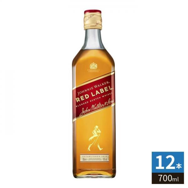 キリンビール ジョニーウォーカー レッドラベル 700ml 瓶 12本入