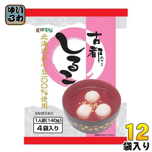 カンピー 古都しるこ 140g×4食 12袋入