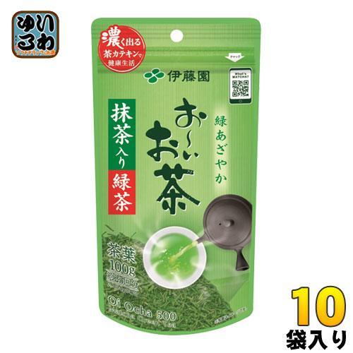伊藤園 お～いお茶 抹茶入り緑茶 100g 10袋入 5,109円