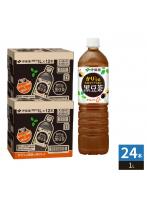 伊藤園 かりっと大豆イソフラボン 黒豆茶 1L ペットボトル 24本 （12本入×2 まとめ買い） お茶 ノンカフェイン 黒豆 カロリーゼロ
