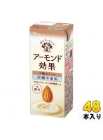 グリコ アーモンド効果 3種のナッツ 砂糖不使用 200ml 紙パック 48本 (24本入×2 まとめ買い) アーモンド飲料 アーモンドミルク 砂糖不使用