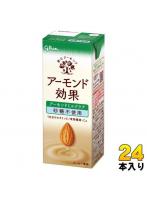 グリコ アーモンド効果 アーモンドミルクラテ 砂糖不使用 200ml 紙パック 24本入 アーモンド飲料 アーモンドミルク 砂糖不使用