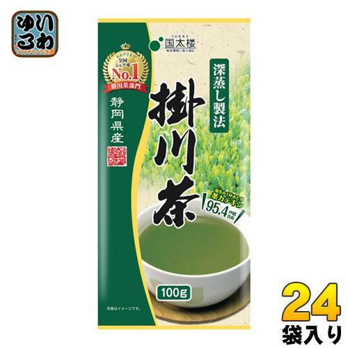 国太楼 深蒸し掛川茶 100g 24袋 （ 12袋入×2 まとめ買い）