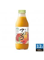 マルカイ 順造選 マンゴ マンゴージュース 500ml 瓶 12本入 果汁飲料 Mango レモン