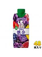 カゴメ 私のフルーツこれ一本 1日分の鉄分 330ml 紙パック 48本 (12本入×4 まとめ買い) 果汁飲料 フルーツジュース 果汁60%