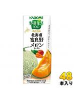 カゴメ 野菜生活100 本日の逸品 北海道富良野メロンミックス 195ml 紙パック 48本 (24本入×2 まとめ買い) 野菜ジュース 季節限定 期間限定 野菜飲料