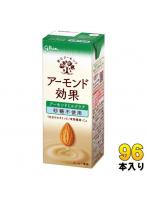 グリコ アーモンド効果 アーモンドミルクラテ 砂糖不使用 200ml 紙パック 96本 (24本入×4 まとめ買い) アーモンド飲料 アーモンドミルク 砂糖不使用