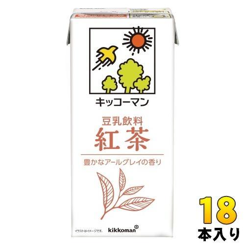 キッコーマン 豆乳飲料 紅茶 1L 紙パック 18本 （6本入×3 まとめ買い） イソフラボン