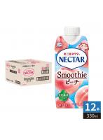 伊藤園 不二家ネクター スムージーピーチ 330ml 紙パック 12本入 果汁飲料 NECTAR 桃 食物繊維