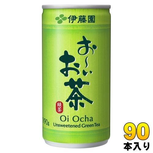 伊藤園 おーいお茶 緑茶 190g 缶 90本 （30本入×3 まとめ買い） お～いお茶 りょくちゃ ドリンク