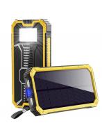 【防災備品】 モバイルバッテリー ソーラー 大容量 15000mAh 軽量 充電器 2台同時充電 iPhone/Android対応 急速充電 PSE認証済 地震 防災 敬老の日 プレゼント