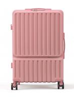 キャリーケース スーツケース Sサイズ 機内持ち込み フロントオープン 静音 キャリーバッグ カップホルダー付き USB充電ポート 360度回転