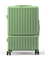 キャリーケース スーツケース Sサイズ 機内持ち込み フロントオープン 静音 キャリーバッグ カップホルダー付き USB充電ポート 360度回転