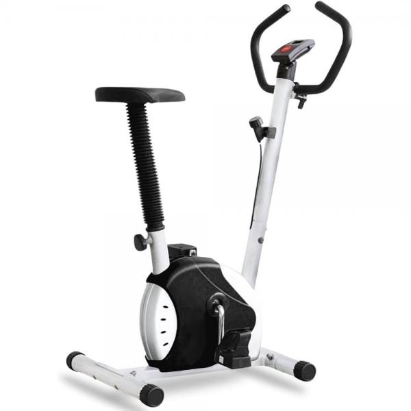 SunRuck フィットネスバイク SR-FB801-BK ブラック 家庭用 エクササイズバイク 有酸素 運動 アップライト フィットネスマシン 筋トレバイク ルームサイクリング トレーニング ダイエット スポーツ 運動器具 室内 家トレ 【公式】