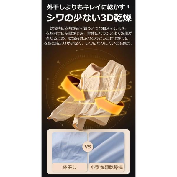 SunRuck 小型衣類乾燥機 乾きくん SR-ASMN206-GY リミテッドグレー 3kg 小型 UV除菌 脱臭 タッチパネル 1年保証 工事不要 ドラム式 自動短縮機能 壁掛け対応 静音 小型乾燥機 家庭用 洗濯物 子供服 タオル シャツ おしゃれ 一人暮らし 新生活 【公式】