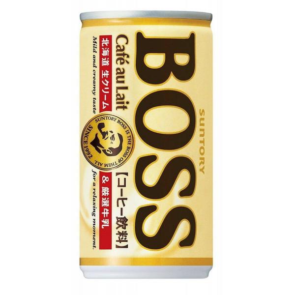 サントリー BOSSボス カフェオレ 185ml×3ケース