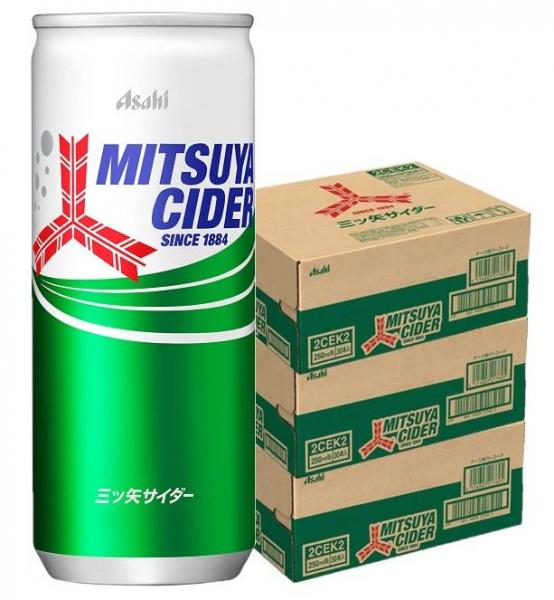 アサヒ 三ツ矢サイダー 250ml×3ケース/90本