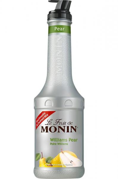 MONIN モナン ウィリアムズペア （洋ナシ） フルーツミックス ペット 1000ml 1L×2本【ご注文は8本まで同梱可能】ノンアルコール シロップ
