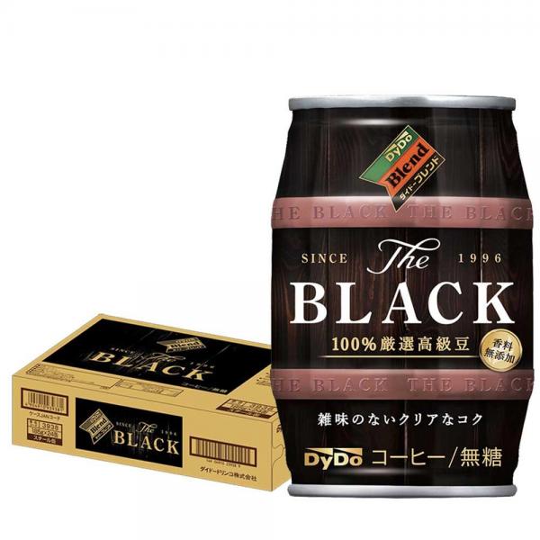 DyDo Blend BLACK ダイドー ブレンド ザ・ブラック 樽 185g缶×24本/1ケース