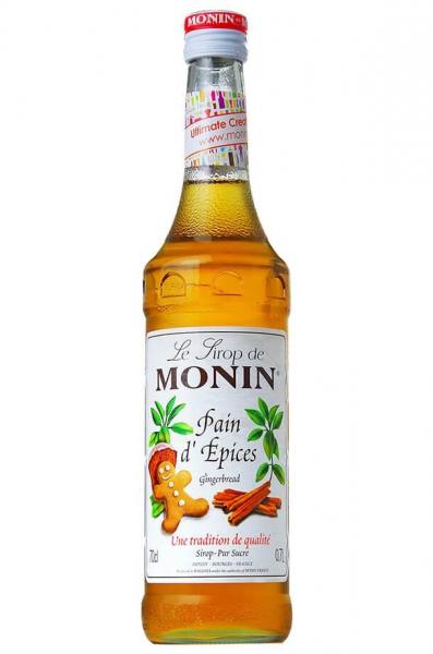 MONIN モナン ジンジャーブレッド シロップ 700ml×12本【ご注文は12本まで同梱可能】ノンアルコール シロップ