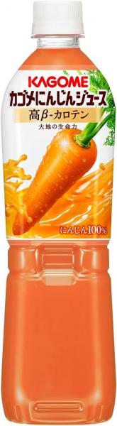 カゴメ 高β-カロテン にんじんジュース  PET 720ml ×2ケース/30本【【北海道・沖縄県・東北・四国・九州地方は必ずがかかります】
