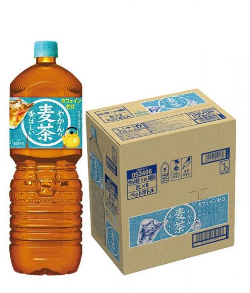 コカコーラ 一（はじめ） やかんの麦茶 2000ml×1ケース