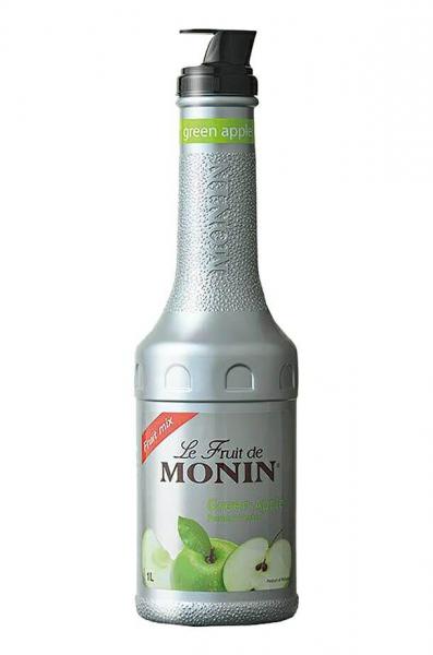 MONIN モナン グリーンアップル フルーツミックス ペット 1000ml 1L×2本【ご注文は8本まで同梱可能】ノンアルコール シロップ