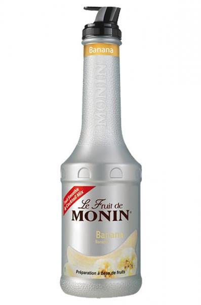 MONIN モナン バナナ フルーツミックス ペット 1000ml 1L×2本【ご注文は8本まで同梱可能】ノンアルコール シロップ
