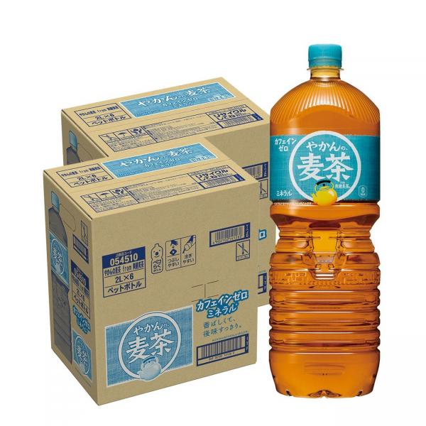 コカコーラ 一（はじめ） やかんの麦茶 2000ml×2ケース