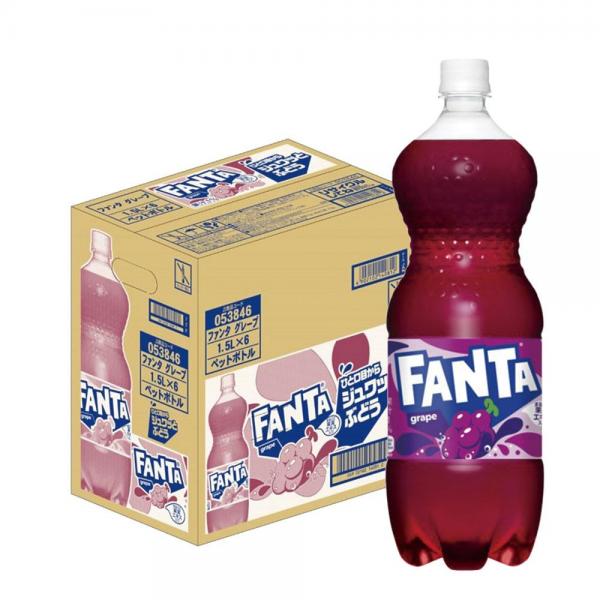 コカコーラ ファンタ グレープ 1500ml 1.5L×6本/1ケース