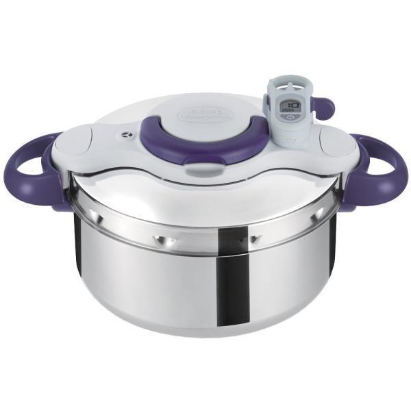ティファール 圧力鍋 4.5L IH対応 2～4人用 クリプソ ミニット パーフェクト パープル P4620635