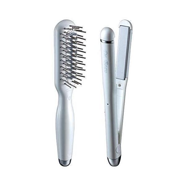 Dr.Beau USB ミニ ブラシアイロン ヘアアイロン ストレート カールセット DB-GW503（D）