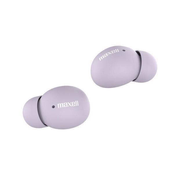 マクセル 【推し活】アイテム Bluetooth ワイヤレスイヤホン（ラベンダー） MXH-BTW401-LV