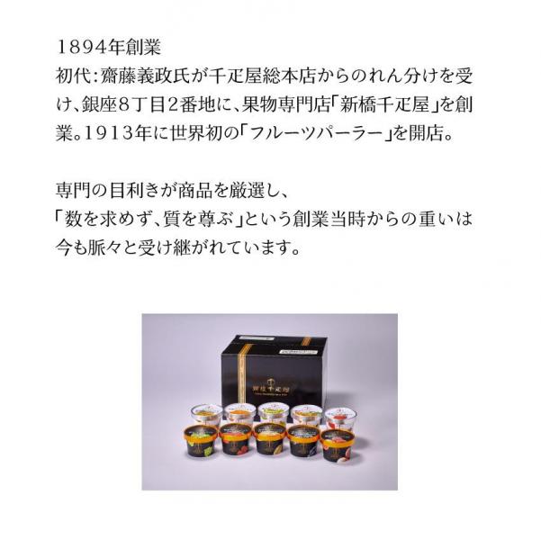「銀座千疋屋」 銀座プレミアムアイス＆ソルベ