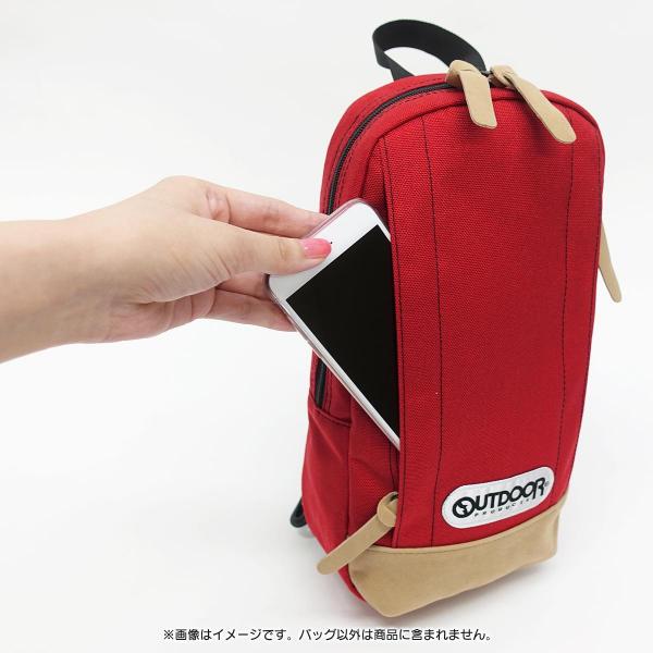 アウトドアプロダクツ ボディバッグ タテ型 メンズ レディース ナイロン レッド アウトドアプロダクツ ボディバッグ タテ型 メンズ レディース ナイロン レッド