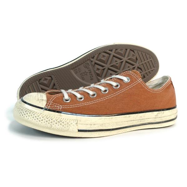 23.0cm（4.0US inch） コンバース CONVERSE スニーカー ローカット メンズ レディース オールスター エイジド AG OX アースブラウン ALL STAR AGED AG OX 7,692円