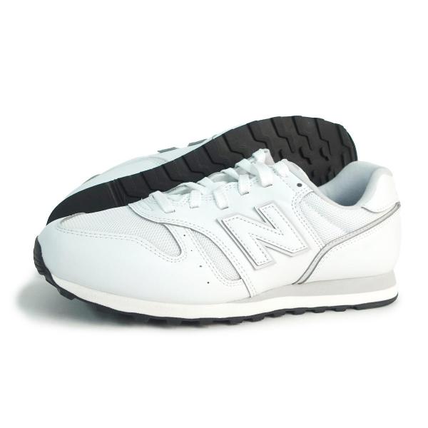 23cm ニューバランス new balance スニーカー 373 メンズ レディース ML373 PJ2 ホワイト 白 2Eワイズ 幅広 運動靴 シューズ 国内正規品