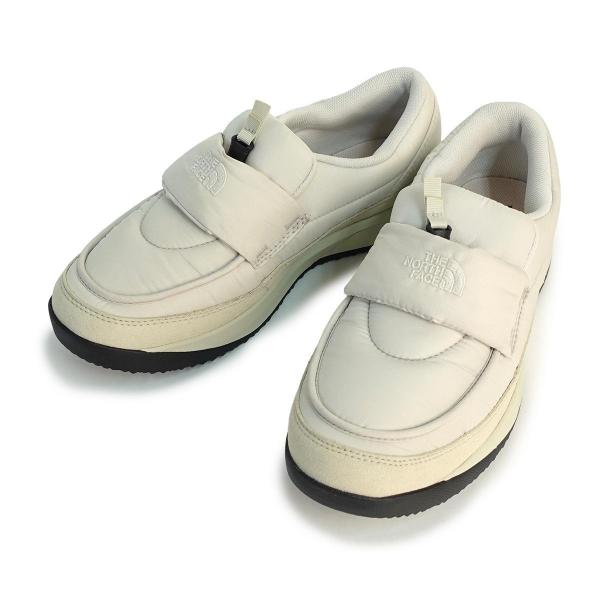 26cm ザ ノースフェイス THE NORTH FACE スニーカー メンズ レディース ヌプシ ローファー スエード NF52580 VK ビンテージホワイト×TNFブラック 13,013円