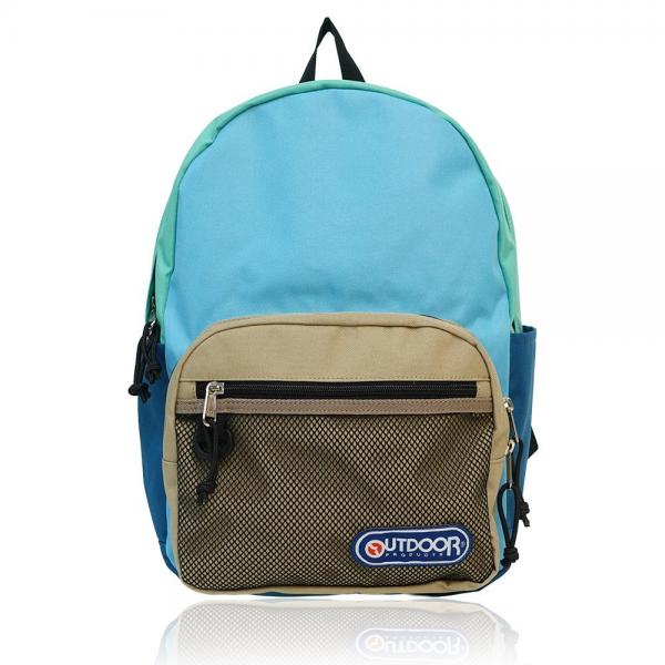 リュック キッズ 子供用 アウトドアプロダクツ マルチカラー ハーネス付 12L A4収納 通園 通学 遠足 A（ブルー系） 8,250円