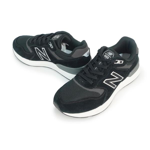 23cm ニューバランス new balance スニーカー レディース WW880 2E BB7 ブラック フレッシュフォーム ウォーキング シューズ Fresh Foam Walking 880 v7