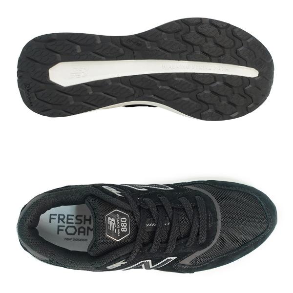 23cm ニューバランス new balance スニーカー レディース WW880 2E BB7 ブラック フレッシュフォーム ウォーキング シューズ Fresh Foam Walking 880 v7