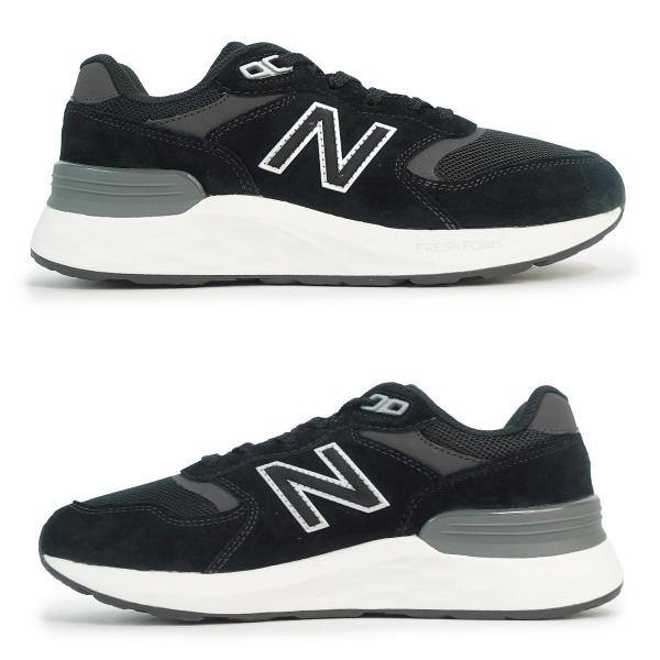 23cm ニューバランス new balance スニーカー レディース WW880 2E BB7 ブラック フレッシュフォーム ウォーキング シューズ Fresh Foam Walking 880 v7