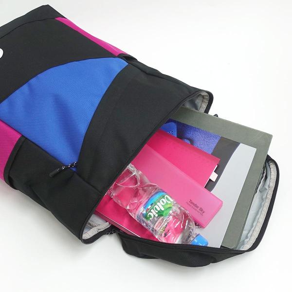 アウトドアプロダクツ  リュック ボックス型 A4収納 PC収納 大容量 通勤 通学 クレイジー