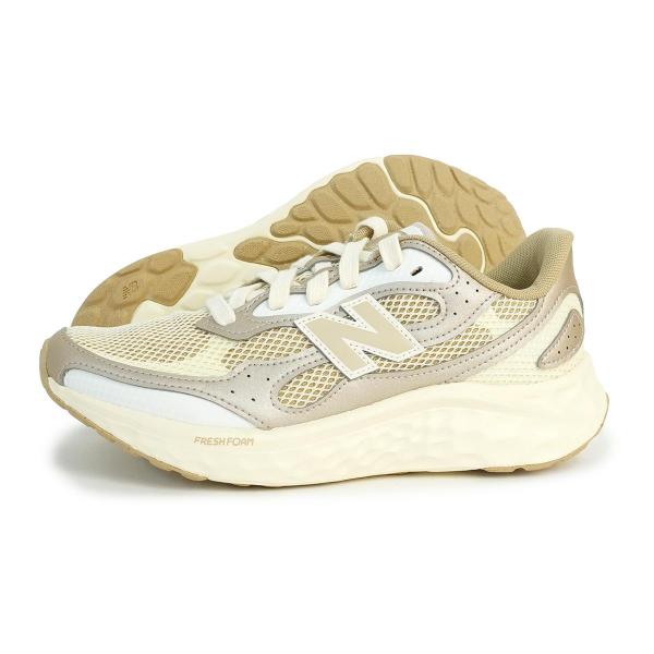 22.5cm ニューバランス new balance スニーカー レディース フレッシュフォーム アリシ ベージュ Fresh Foam ARISHI v4 TIRALUX TG4 ランニングシューズ Dワイズ