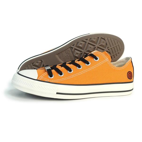 27.0cm（8.5US inch） コンバース CONVERSE スニーカー メンズ レディース ローカット オールスター OX / ナルト シップウデン ナルト オレンジ系 ALL STAR ナルト疾風伝